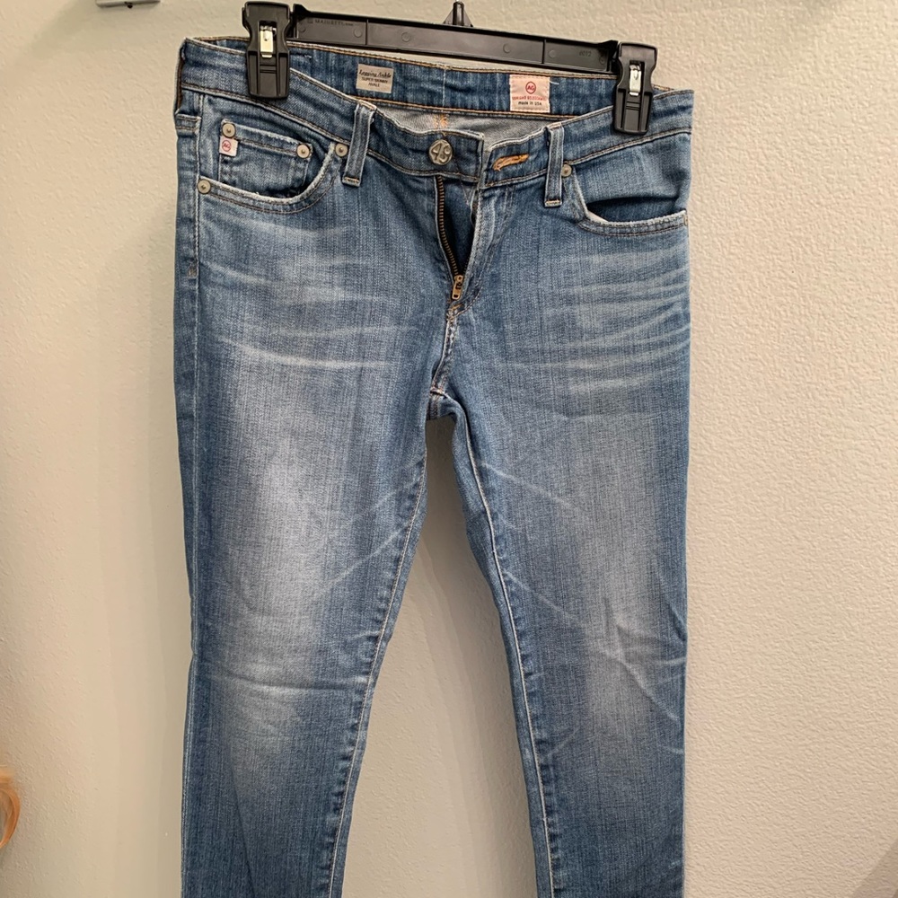 AG Legging Ankle Super Skinny, size 27R. Excellent condition, soft denim.